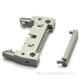 Conector de cabeçote ejetor tipo IDC de 2,54 mm, 2 peças